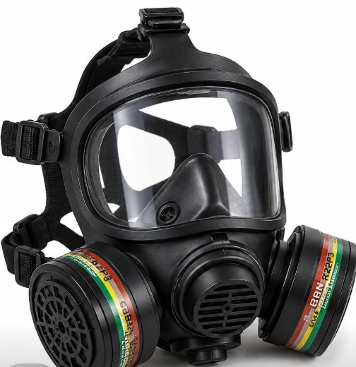 CBRN protective full-face mask